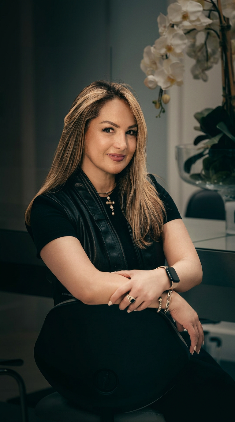 Miriam Rodriguez, hairstylist portrait